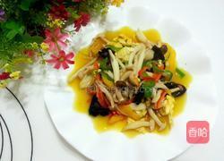 蟹味菇炒鸡蛋的做法图解7