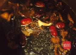 蘑菇炖乌鸡的做法图解5