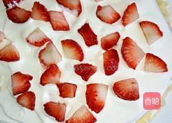 草莓芒果千层的做法图解5