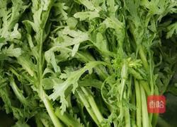 清炒茼蒿的做法图解1