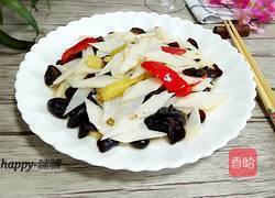 铁棍山药炒木耳的做法图解10