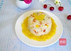 菠萝鸡肉炒饭的做法图解14