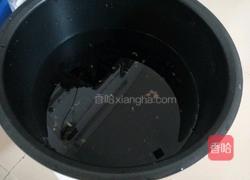 黑米黑豆粥的做法图解4