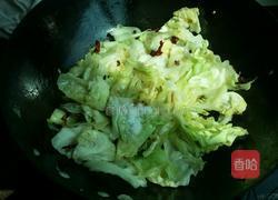 猪油手撕圆白菜的做法图解6