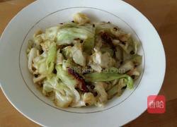 猪油手撕圆白菜的做法图解8