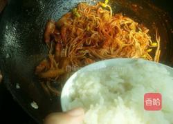 韩式五花肉炒饭的做法图解8