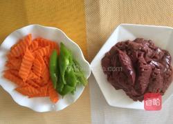 胡萝卜炒腰花的做法图解4