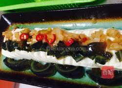 凉拌葱油皮蛋豆腐的做法图解5