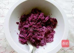 紫薯丸子的做法图解4