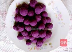 紫薯丸子的做法图解5