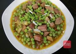 腊肉烧青豆的做法图解10