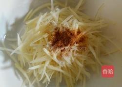 土豆丝鸡蛋饼的做法图解2