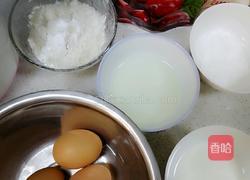 蔓越莓奶油蛋糕卷的做法图解1