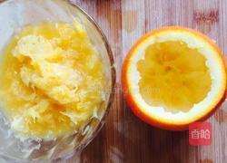 鲜橙蒸蛋的做法图解3