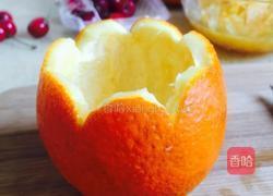 鲜橙蒸蛋的做法图解4