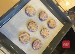 紫薯芝麻饼的做法图解13