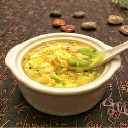 蚕豆鸡蛋汤的做法[图]