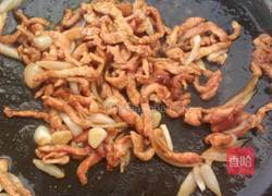 肉丝炒饼的做法图解7