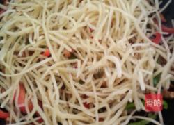 肉丝炒饼的做法图解9