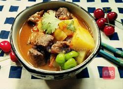土豆烧牛腩的做法图解11
