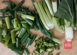 青菜炒豆腐的做法图解3