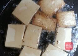 青菜炒豆腐的做法图解4