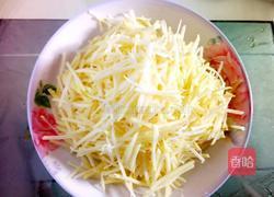 土豆丝炒韭菜的做法图解1