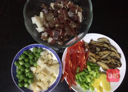 炒糯米饭的做法图解4