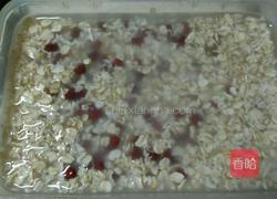 红豆麦片米糊的做法图解2