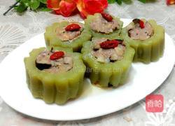 苦瓜蒸肉的做法图解10