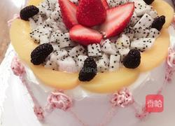 8寸水果蛋糕的做法图解4