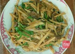 土豆丝炒肉的做法图解6