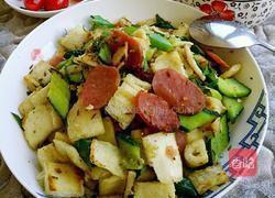 孜然炒馒头的做法图解6