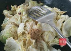 卷心菜炒粉的做法图解6