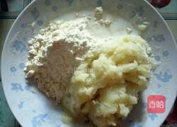 土豆泥芝麻团的做法图解4