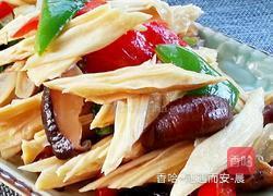 炝锅腐竹的做法图解15