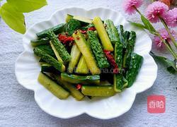 炝黄瓜的做法图解8