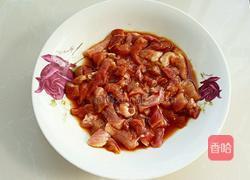 蒜毫炒肉的做法图解3