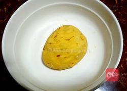 奶香红糖豆沙玉米发糕的做法图解3