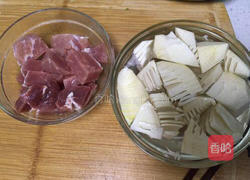 竹笋红烧肉的做法图解3