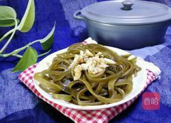 蒜泥海带丝的做法图解5