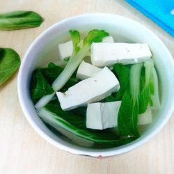 青菜豆腐汤的做法[图]