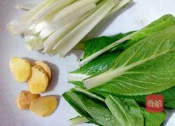 青菜豆腐汤的做法图解2