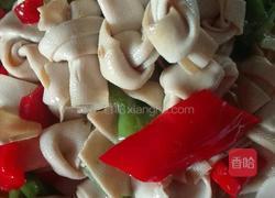 彩椒炒豆腐皮结的做法图解7