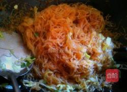 包心菜炒粉丝的做法图解5
