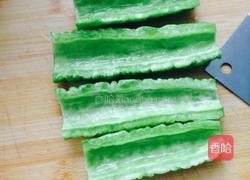 生拌苦瓜的做法图解2