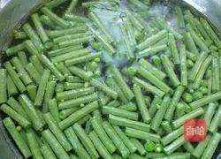 芝麻酱拌豆角的做法图解3