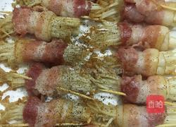 香煎培根金针菇卷的做法图解8