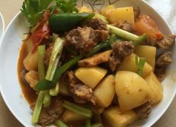 西红柿土豆烧牛肉
