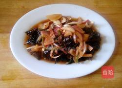 凉拌洋葱黑木耳的做法图解5